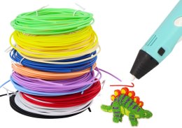 Wkłady Do Długopisu 3D Filamenty 10 Sztuk Kolorowe
