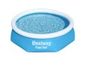 Bestway 57450 Basen rozporowy Fast Set z pompą filtracyjną 2.44m x 61cm