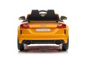 Pojazd Na Akumulator Audi TTRS Żółte