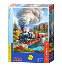 CASTORLAND Puzzle 200el. Train Crossing - Pociąg