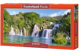 CASTORLAND Puzzle 4000el. Krka Waterfalls, Croatia - Wodospady Krka