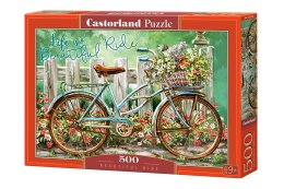 CASTORLAND Puzzle 500el. Beautiful Ride - Przejażdżka rowerem