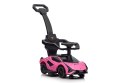 Lamborghini QLS-996T Ride-on With Pusher Pink