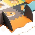 Mata edukacyjna dla dzieci piankowa puzzle zwierzątka 25 elementów 114 x 114 s 1 cm kolorowa