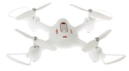 Dron z kamerą na pilota zdalnie sterowany RC Syma X23W 2.4GHz 4CH FPV Wi-Fi biały