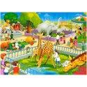 CASTORLAND Puzzle układanka 60el. Zoo Visit - Zwierzęta safari zoo 5+