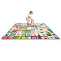 Mata edukacyjna dla dzieci piankowa dwustronna składana 180 x 120 x 1 cm bajkowy świat