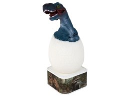 Lampka Jajko Dinozaur LED Micro USB Niebieski T-Rex