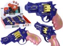 Pistolet Niebiesko - Różowy Revolver Broń Dźwięki Światła