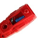 Pistolet na kulki wodne żelowe elektryczne ramię wyrzutnia zasilanie akumulatorowe USB czerwony