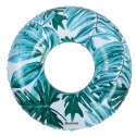 BESTWAY 36237 Kółko do pływania koło dmuchane palmy liście niebieski max 90kg
