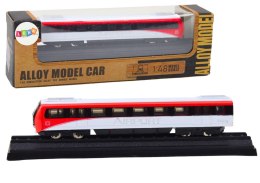 Model Kolekcjonerski Pociąg Czerwono-Biały 1:48 Metalowy